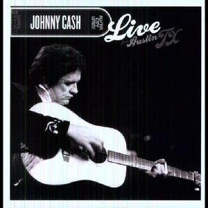Johnny Cash - Live From Austin, TX  (green and black marbled)  LP LP